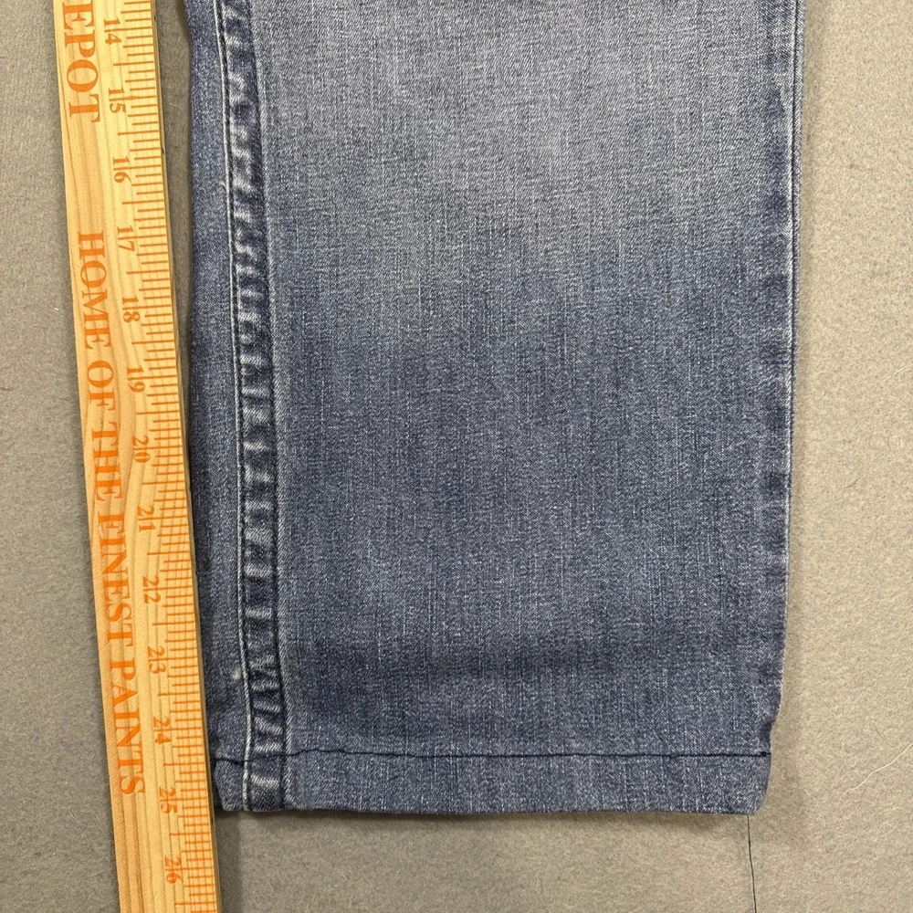 True Religion Jeans Men's 34/25 Ricky RELAXED Straight Light Wash WHISKERING